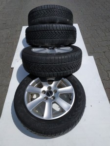 4 Cerchi in lega più pneumatici CA 65535 K5 15" VW Polo